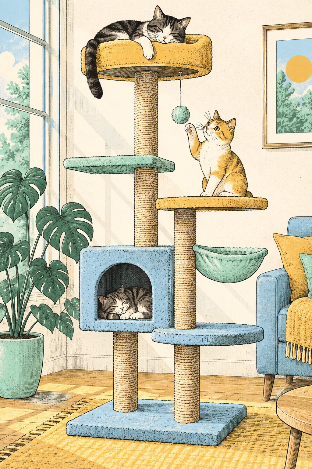 How to Choose the Right Cat Tree for Your Home