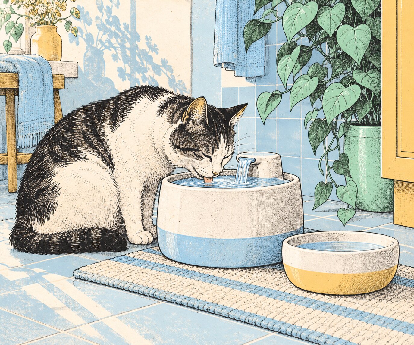 How to Get Your Cat to Drink More Water