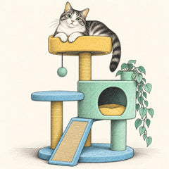 Collection image for: Cat Beds & Furniture - Cat Trees & Towers