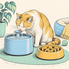 Collection image for: Cat Feeding - Fountains & Slow Feeders