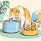 Cat Feeding - Fountains & Slow Feeders