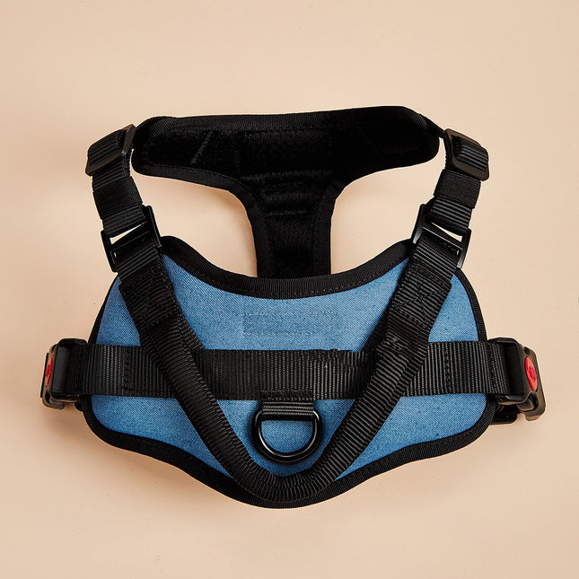 🐶 No-Pull Reflective Dog Harness – Soft Padded Vest