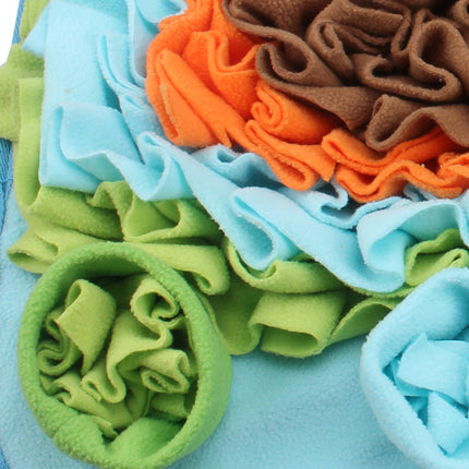 🐶 Dog Snuffle Mat – Interactive Nosework Feeding & Foraging Toy