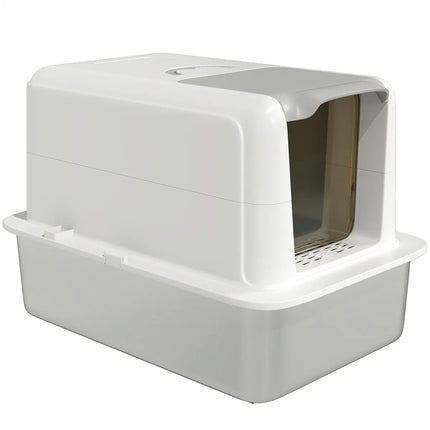🐱 Cat Litter Box Enclosure – Compact Hidden Litter Cabinet with Scoop