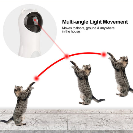 🐱 Automatic Laser Cat Toy – Interactive LED Chase Toy