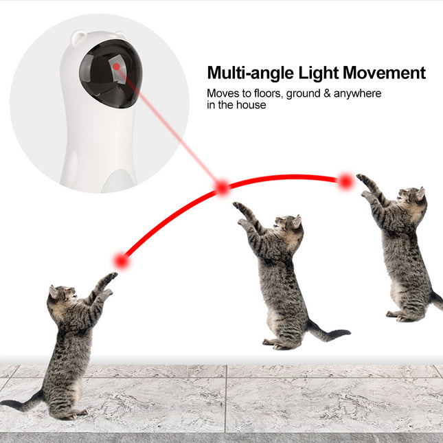 🐱 Automatic Laser Cat Toy – Interactive LED Chase Toy