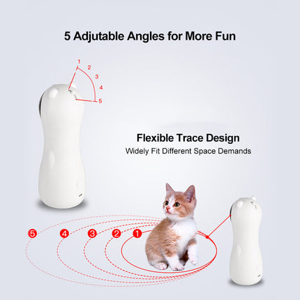 🐱 Automatic Laser Cat Toy – Interactive LED Chase Toy