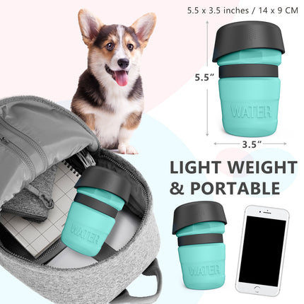 🐶 Foldable Dog Travel Water Bottle – Portable Dispenser