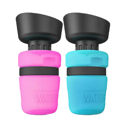 🐶 Foldable Dog Travel Water Bottle – Portable Dispenser
