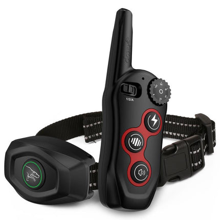 🐶 Bark Control Collar 2-in-1 – Rechargeable Anti-Bark Training