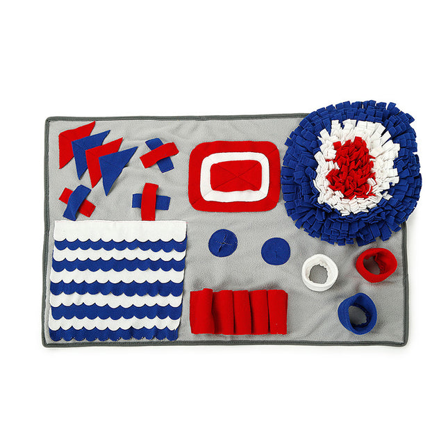 🐶 Interactive Dog Snuffle Book – Foldable Foraging Puzzle Toy