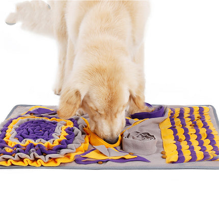 🐶 Interactive Dog Snuffle Book – Foldable Foraging Puzzle Toy