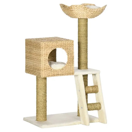🐱 Cat Tree Tower – Multi-Level Climbing Frame with Scratching Posts