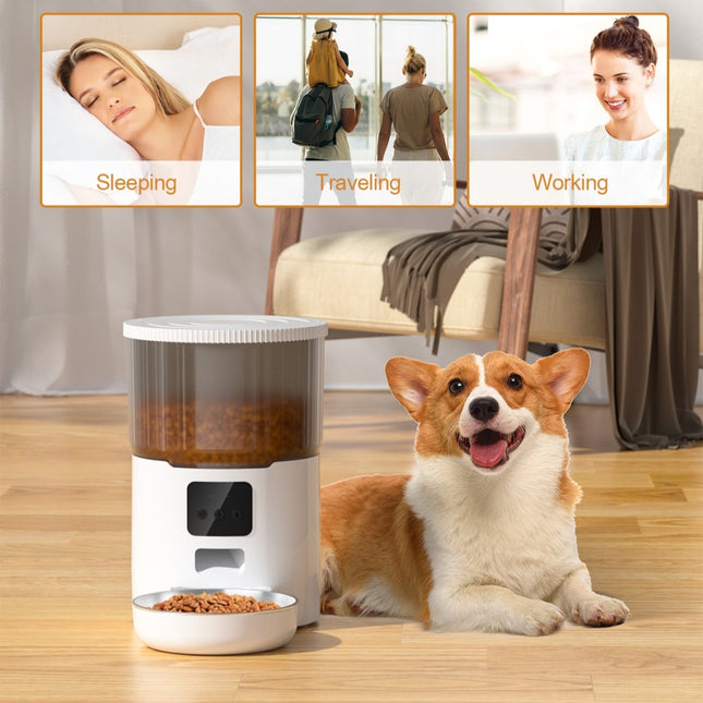🐶🐱 Smart Automatic Dog & Cat Feeder – Programmable Portions