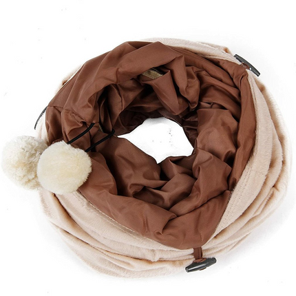 🐱 Velvet Cat Tunnel – Soft Cozy Play Tube