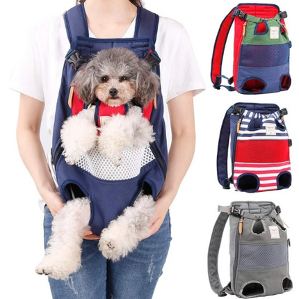 🐱🐶 Cat Carrier Backpack – Front-Facing Breathable Travel Bag for Cats & Small Dogs