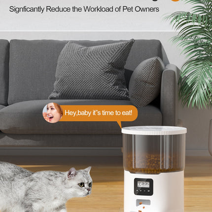 🐶🐱 Smart Automatic Dog & Cat Feeder – Programmable Portions