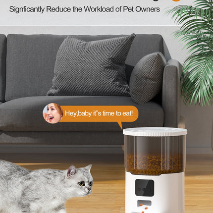 🐶🐱 Smart Automatic Dog & Cat Feeder – Programmable Portions
