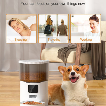 🐶🐱 Smart Automatic Dog & Cat Feeder – Programmable Portions