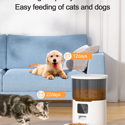 🐶🐱 Smart Automatic Dog & Cat Feeder – Programmable Portions