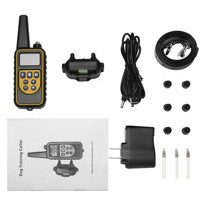 🐶 3000 FT Dog Training US Collar Rechargeable Remote Shock PET Waterproof Trainer