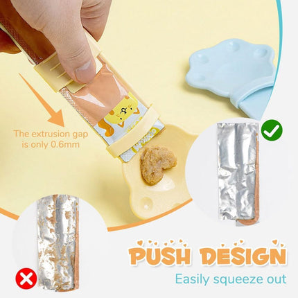 🐱 Cat Treat Spoon – Lickable Churu-Style Treat Dispenser