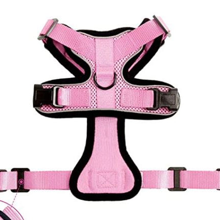 🐱 Escape-Proof Cat Harness – Reflective Vest with Leash Adapter