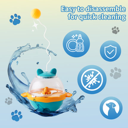 🐶🐱 Guardian Tumbler Treat Toy – Leaky Food Dispenser for Dogs & Cats