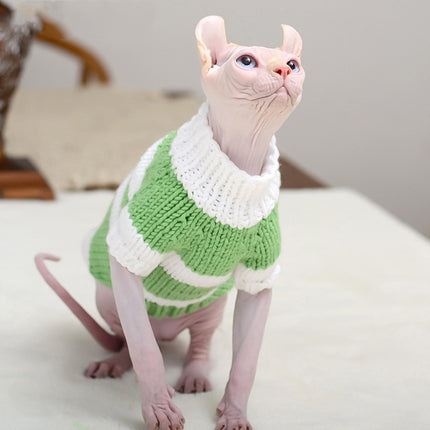 🐱 Cat Warm Sweater – Cozy Knit for Hairless & Short-Haired Cats