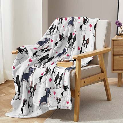 🐶🐱 Fleece Pet Throw Blanket – Ultra-Soft Cozy Blanket for Dogs & Cats