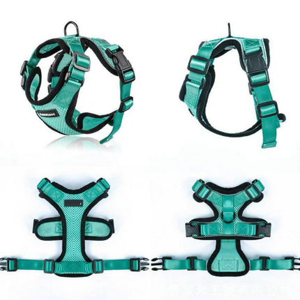 🐱 Escape-Proof Cat Harness – Reflective Vest with Leash Adapter