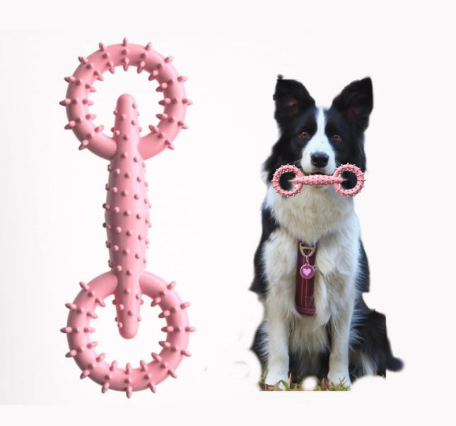🐶 Ring TPR Safe Chew Toy – Puppy Teething & Dental Care