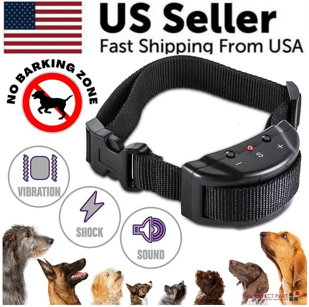 🐶 Automatic Anti Bark Barking Dog Shock Control Collar Device Large Medium Small