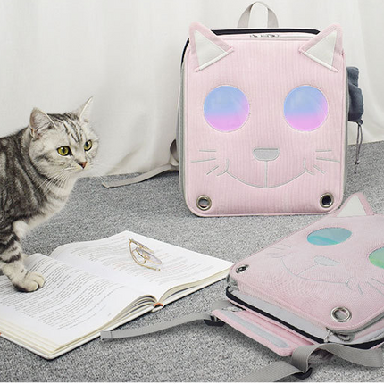 🐱 Space Capsule Cat Backpack – Bubble Window Carrier