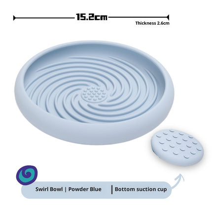 🐶 Dog Slow Feeder Bowl – Silicone Lick Mat for Fast Eaters