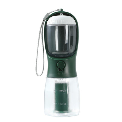 🐶 Dog Water Cup Drinking Food Garbage Bag Three-in-one Portable Small Multi-functional Pet Cups Pets Supplies