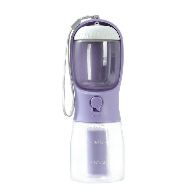 🐶 Dog Water Cup Drinking Food Garbage Bag Three-in-one Portable Small Multi-functional Pet Cups Pets Supplies