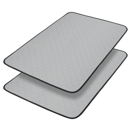 Washable Dog Urine Pad, Waterproof Toilet Training Mat For Dogs, 89.5 X 59.2 Cm - 34.5 In X 23 In, Washable Urine Pad Non-Slip Diaper Pad, For Puppies And Cats, 2 Packs