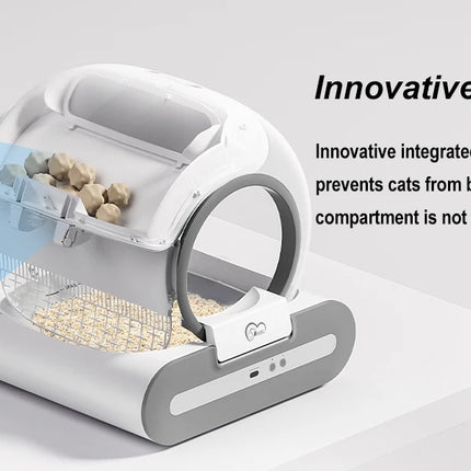 [*] DOEL 65L Self-Cleaning Cat Litter Box – Smart App Control (2.4G WiFi Only)