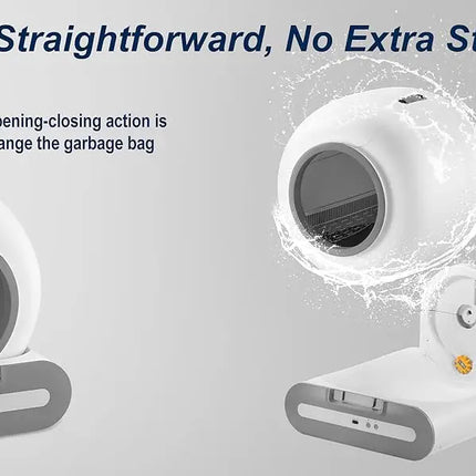 [*] DOEL 65L Self-Cleaning Cat Litter Box – Smart App Control (2.4G WiFi Only)