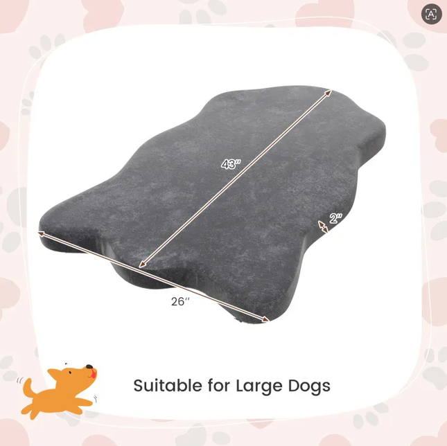 🐶 Orthopedic Dog Bed – Memory Foam Support for Senior & Large Dogs