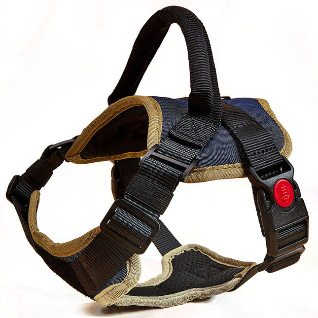 🐶 No-Pull Reflective Dog Harness – Soft Padded Vest
