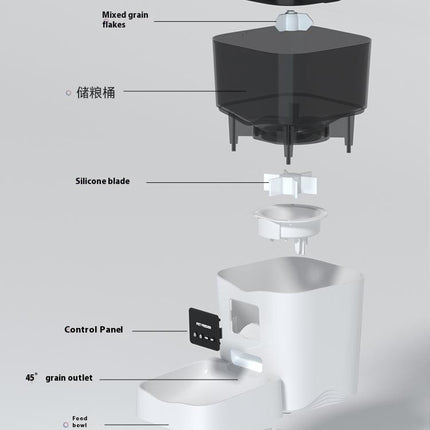 🐱 Smart Automatic Cat Feeder – Timed Portions with Video Monitor