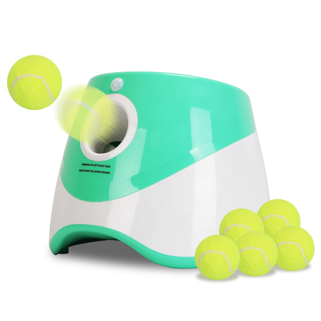 🐶 Automatic Dog Ball Launcher – Interactive Fetch Machine with 6 Balls