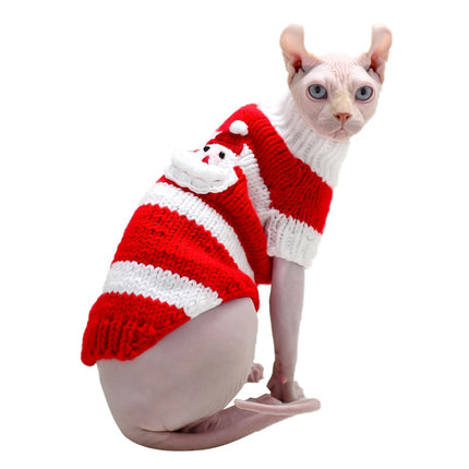🐱 Cat Warm Sweater – Cozy Knit for Hairless & Short-Haired Cats