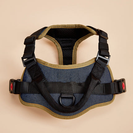 🐶 No-Pull Reflective Dog Harness – Soft Padded Vest