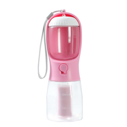 🐶 Dog Water Cup Drinking Food Garbage Bag Three-in-one Portable Small Multi-functional Pet Cups Pets Supplies