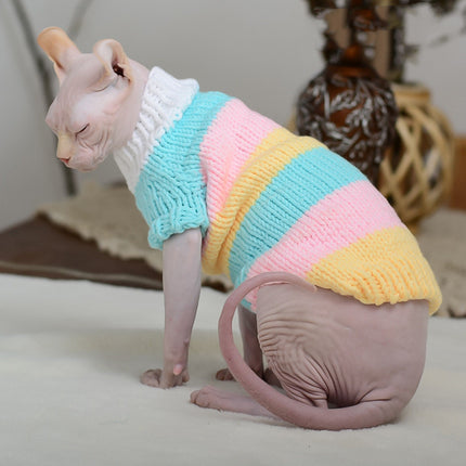 🐱 Cat Warm Sweater – Cozy Knit for Hairless & Short-Haired Cats