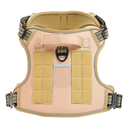 🐶 No-Pull Tactical Dog Harness – Adjustable for Large Dogs