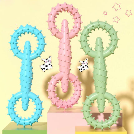 🐶 Ring TPR Safe Chew Toy – Puppy Teething & Dental Care